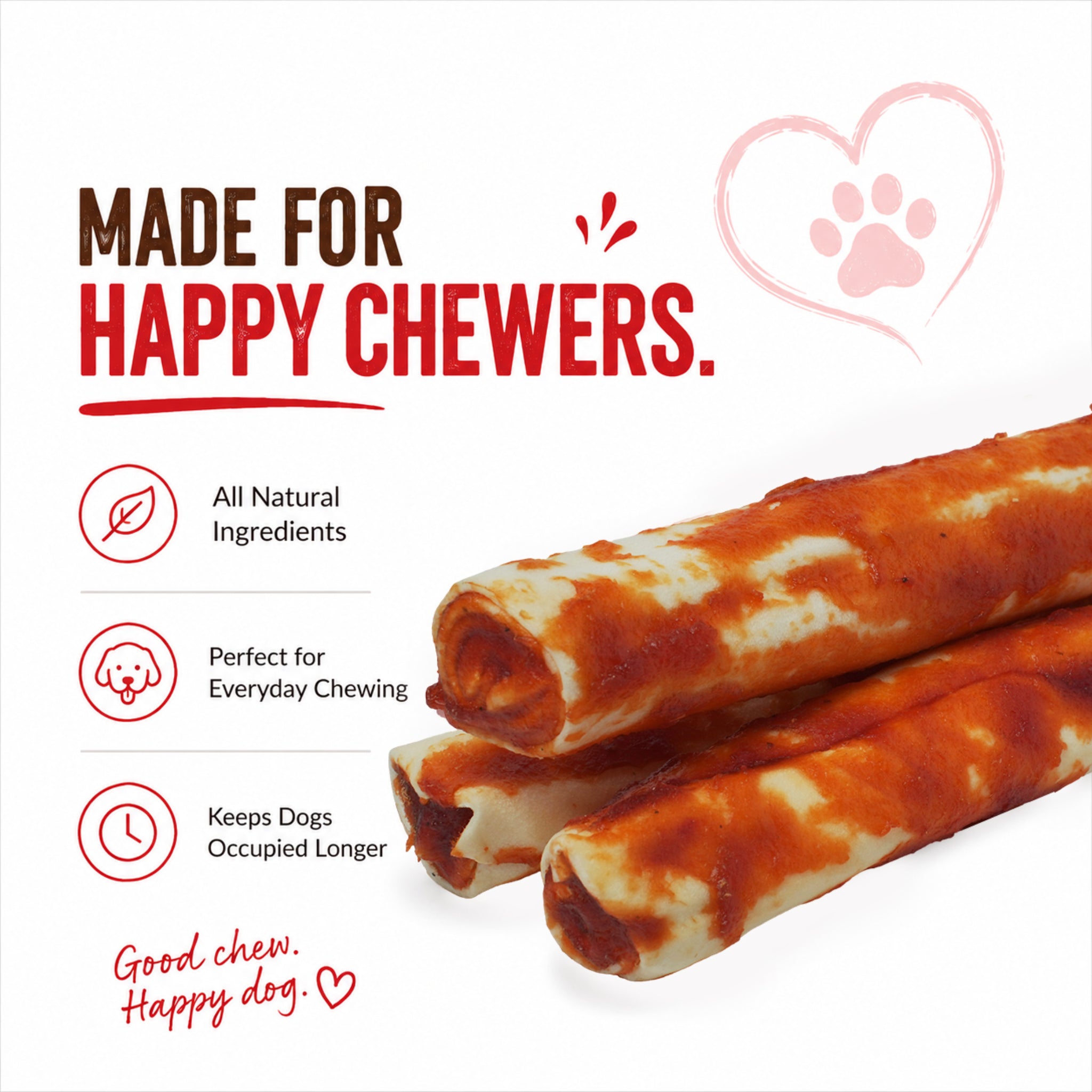 Retriever Rolls with Chicken - 3 Pcs