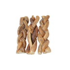 Pizzle Braided 6" - 3 Pcs
