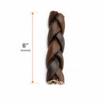 Collagen Braided Sticks 6" - 3 Pcs