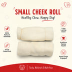 Small Cheek Rolls White - 2 Pcs