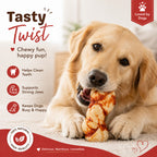 Knotted Bones Chicken Wrapped 4" - 4 Pcs