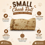 Small Cheek Rolls Peanut - 2 Pcs