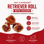 Retriever Rolls with Chicken - 3 Pcs