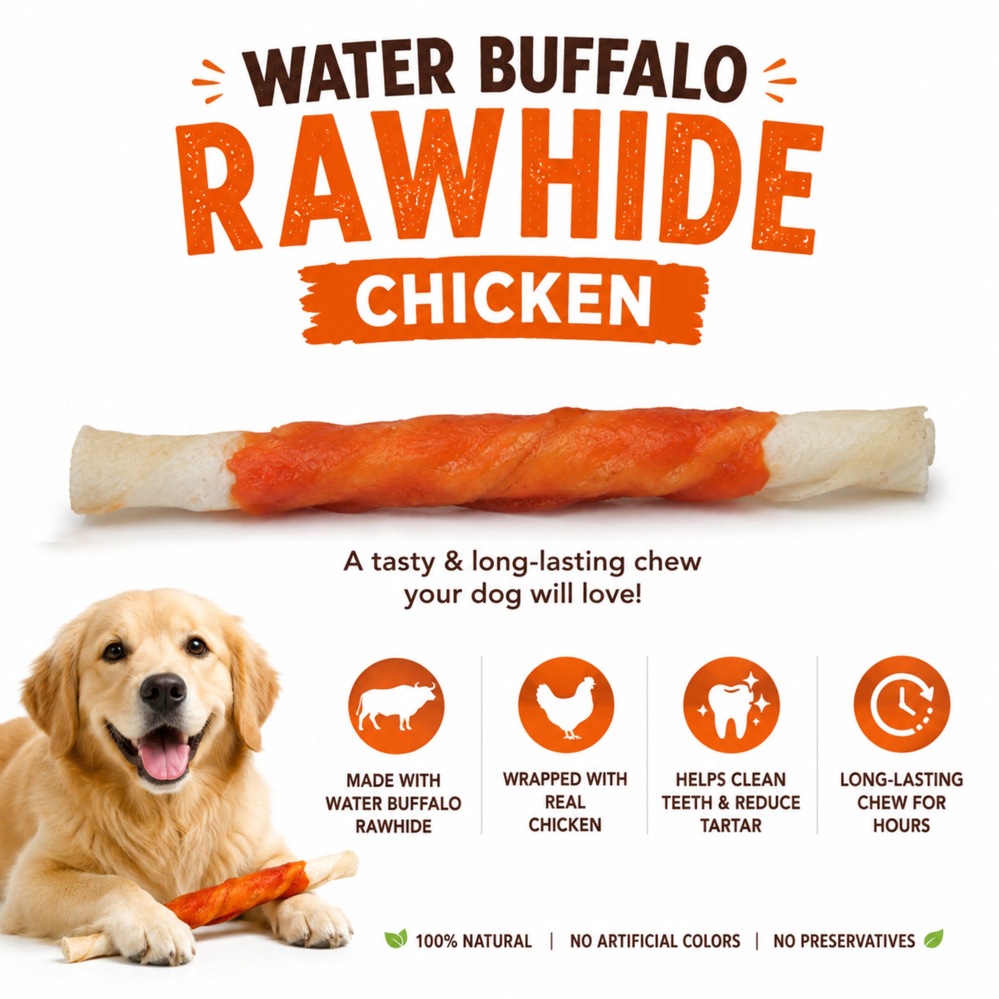 Twisted Sticks Chicken Wrapped - 10 Pcs