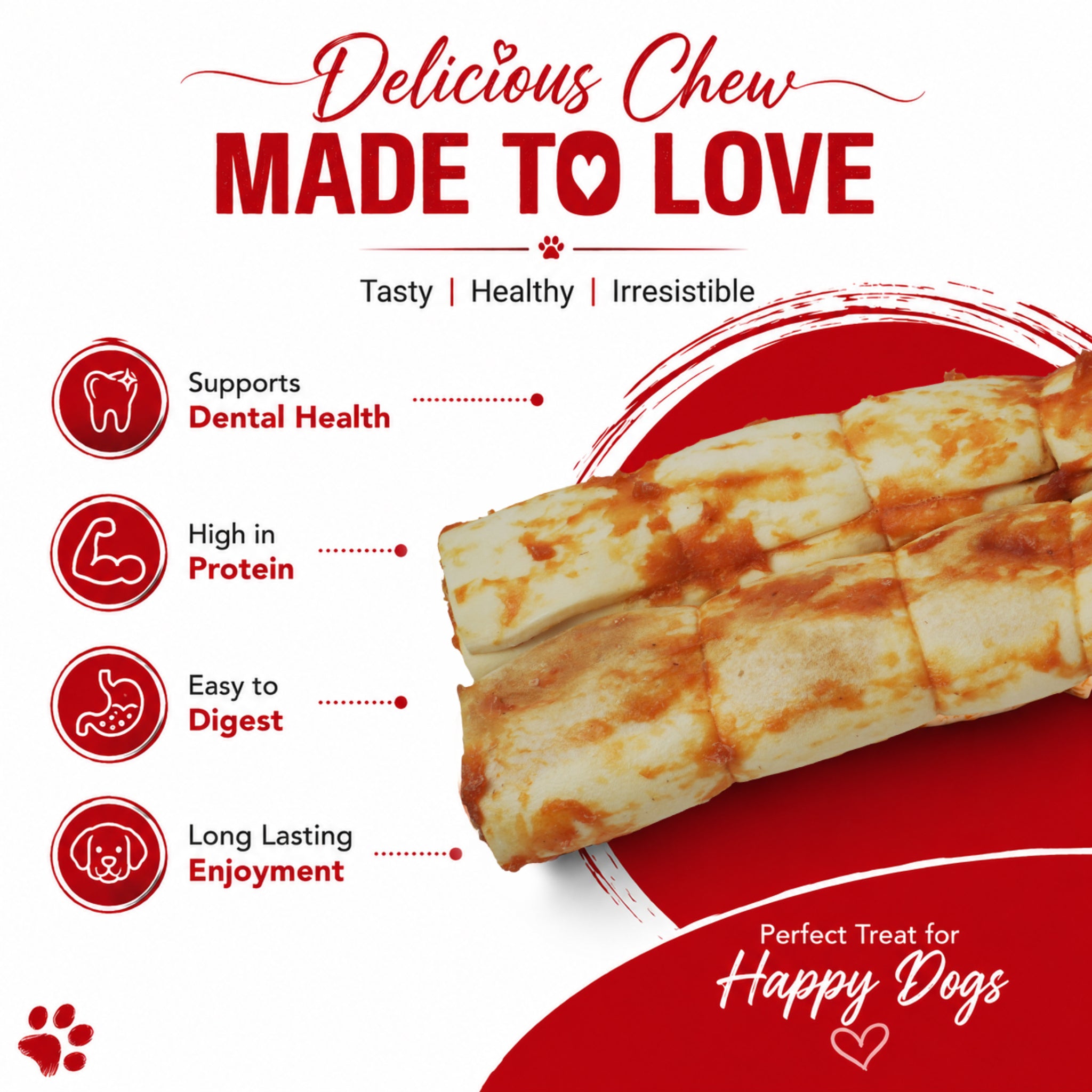 Large Cheek Rolls Chicken - 2 Pcs