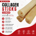 Collagen Sticks 12" - 6 Pcs