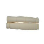 Large Cheek Rolls White - 2 Pcs
