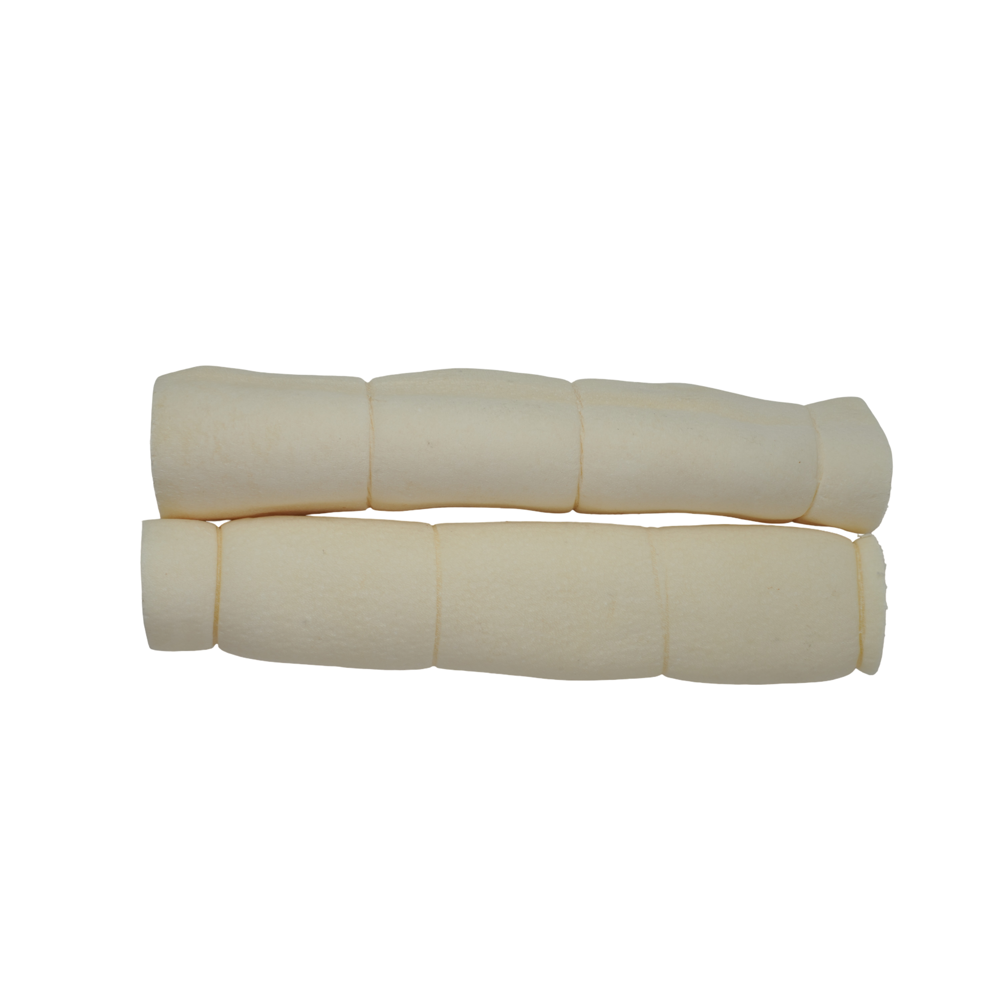 Large Cheek Rolls White - 2 Pcs
