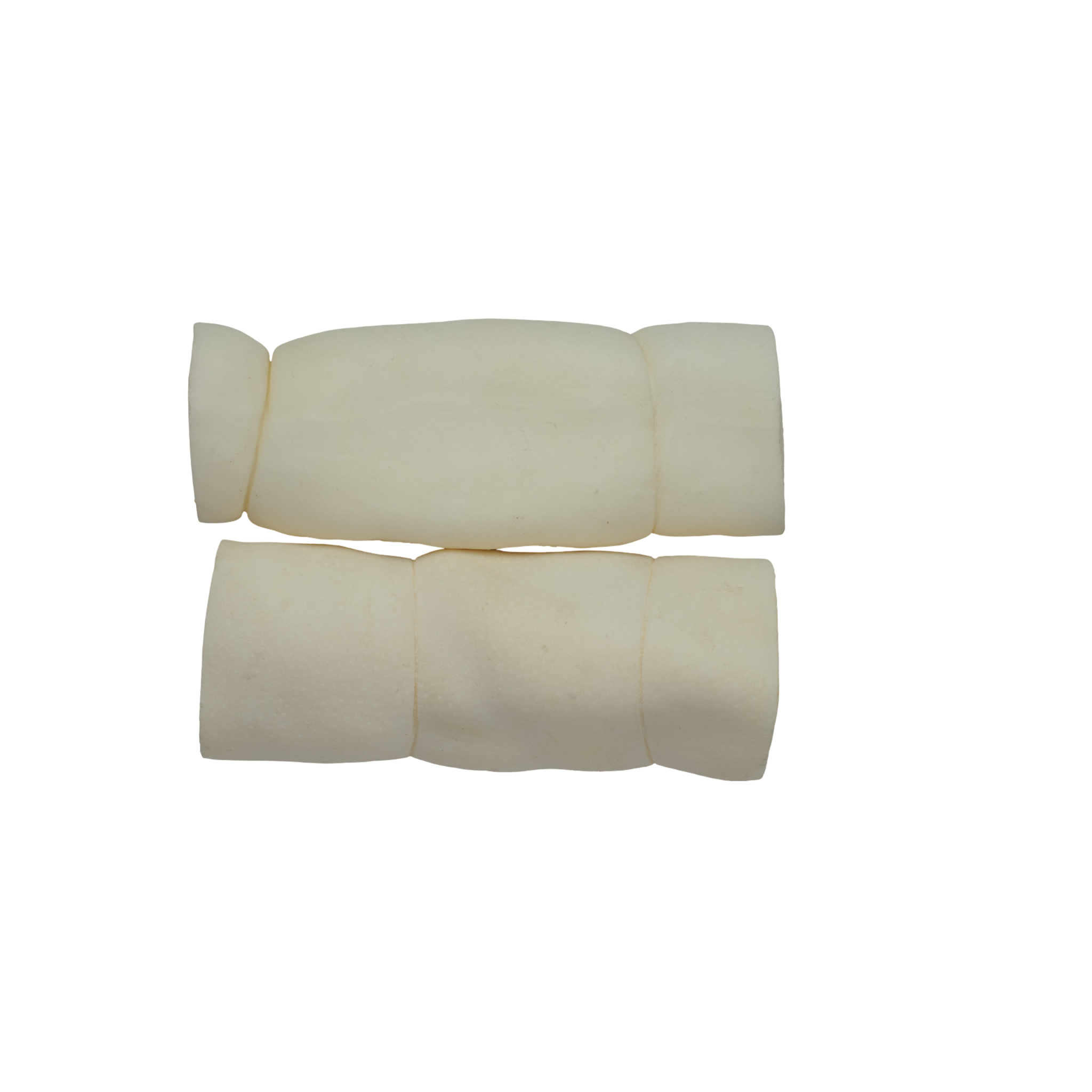 Small Cheek Rolls White - 2 Pcs