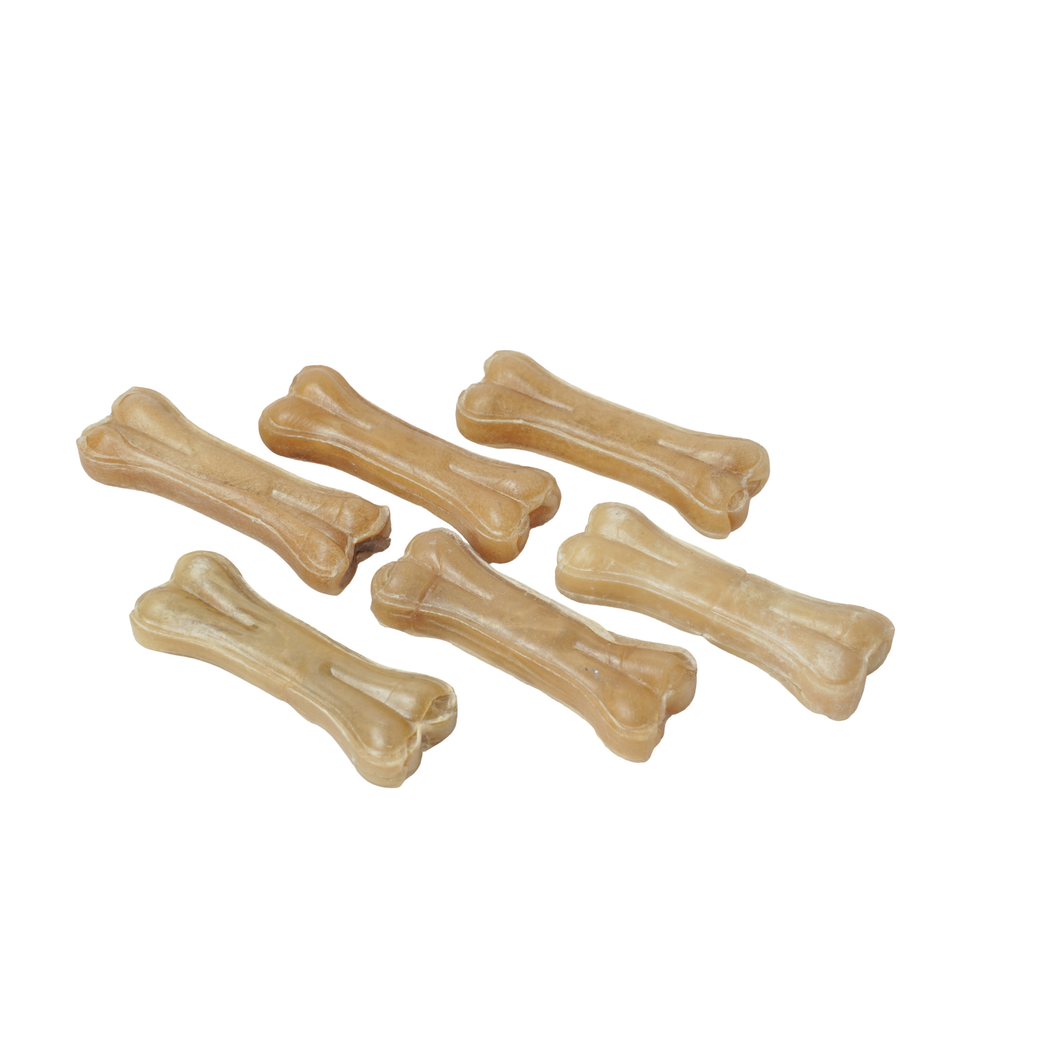 Press Bone Natural 4" - 6 Pcs