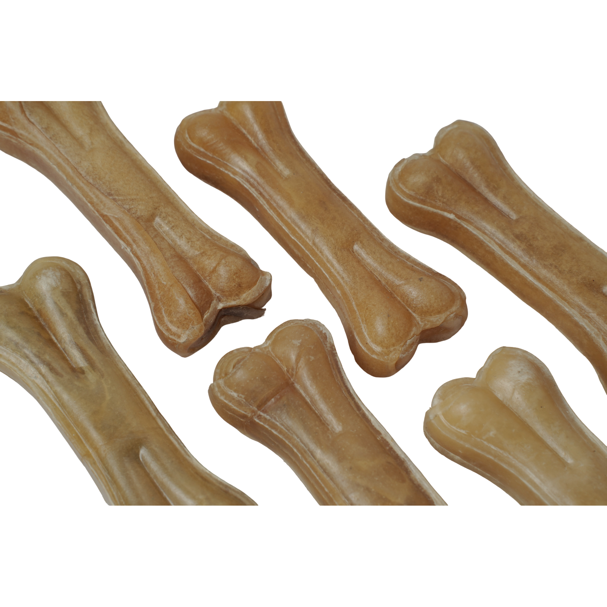 Press Bone Natural 4" - 6 Pcs