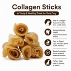 Collagen Sticks 6" - 6 Pcs