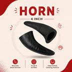 Horns 4" - 3 Pcs
