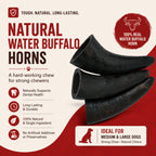 Horns 4" - 3 Pcs