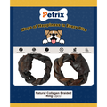 Natural Collagen Braided Rings - 2 Pcs