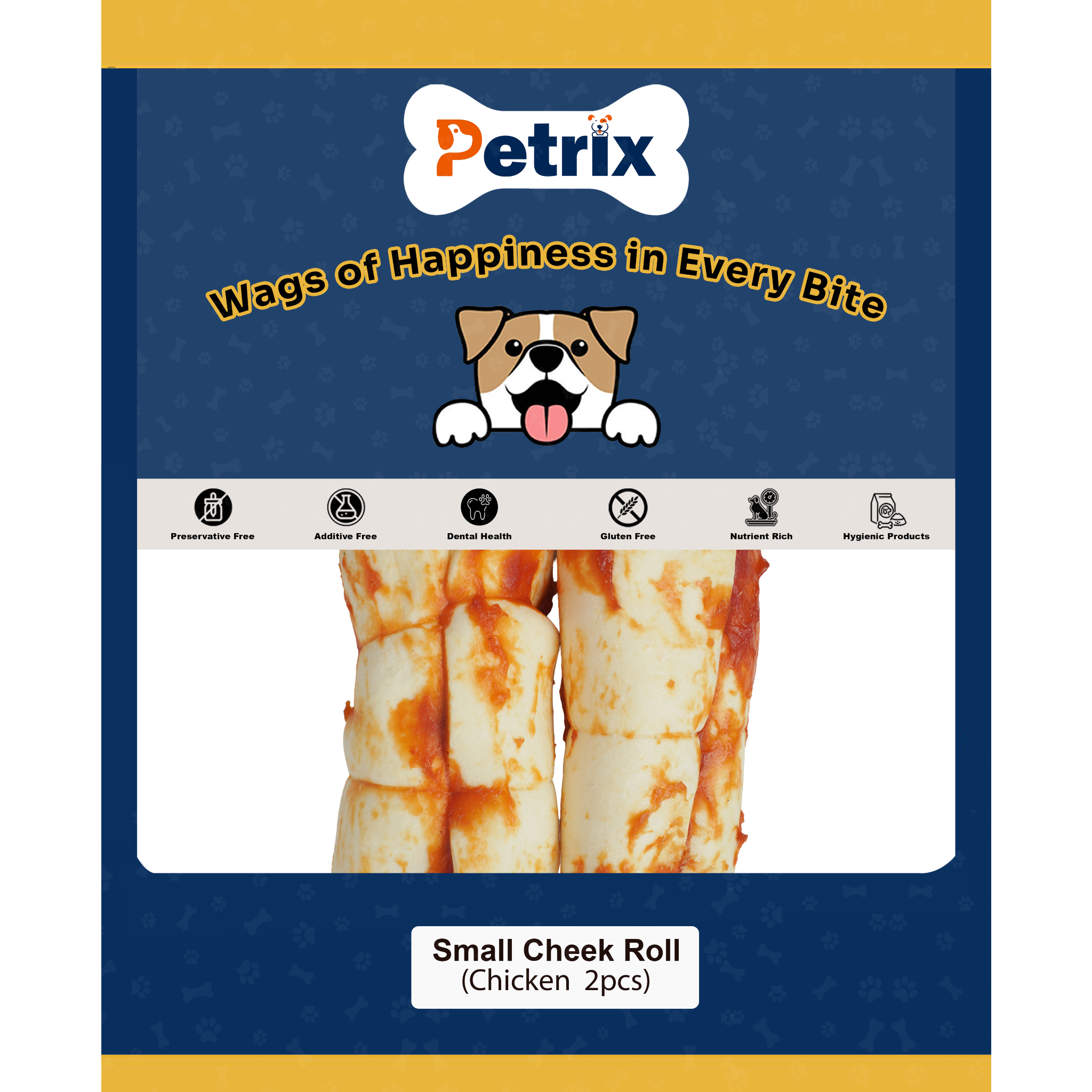 Small Cheek Rolls Chicken - 2 Pcs
