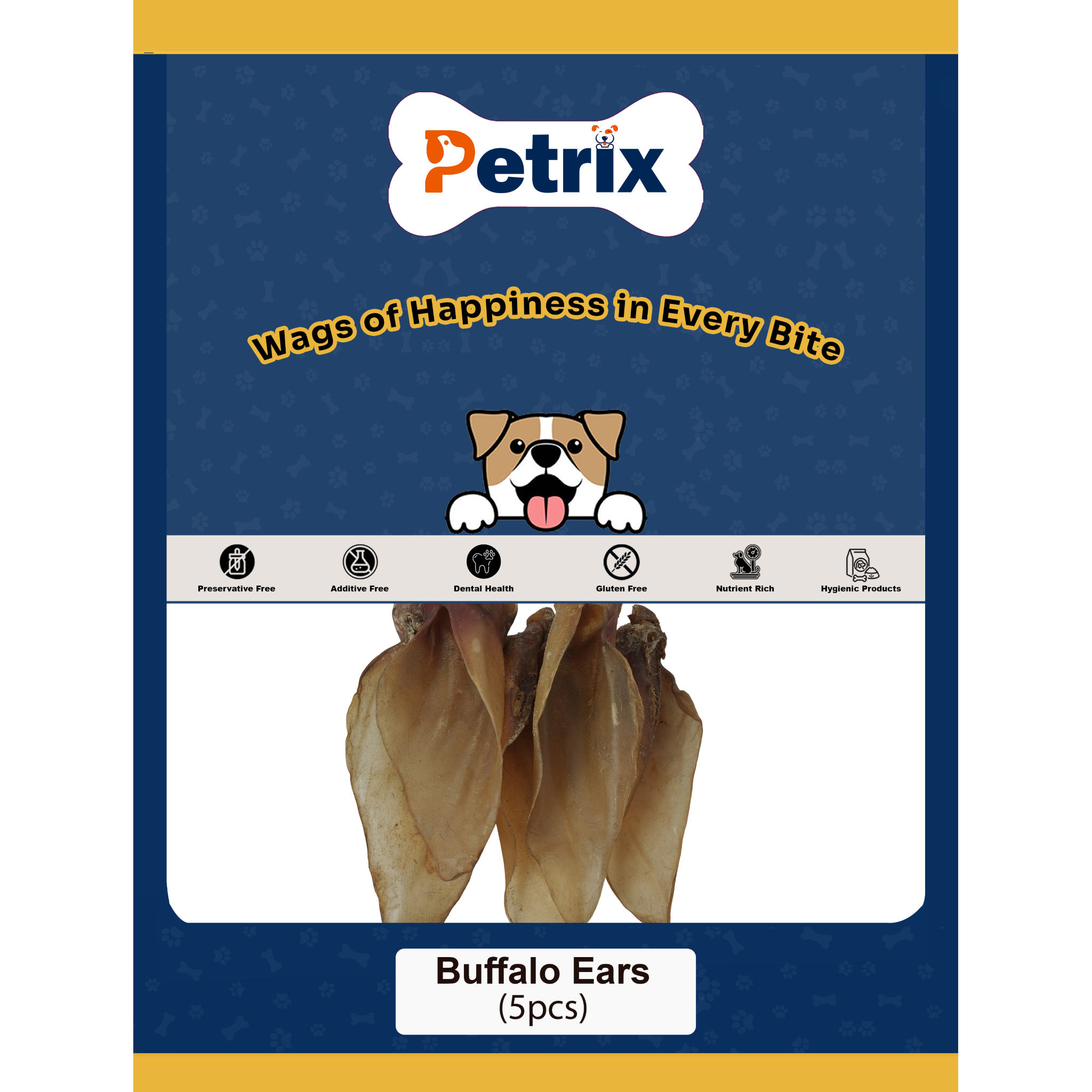 Buffalo Ears - 5 Pcs