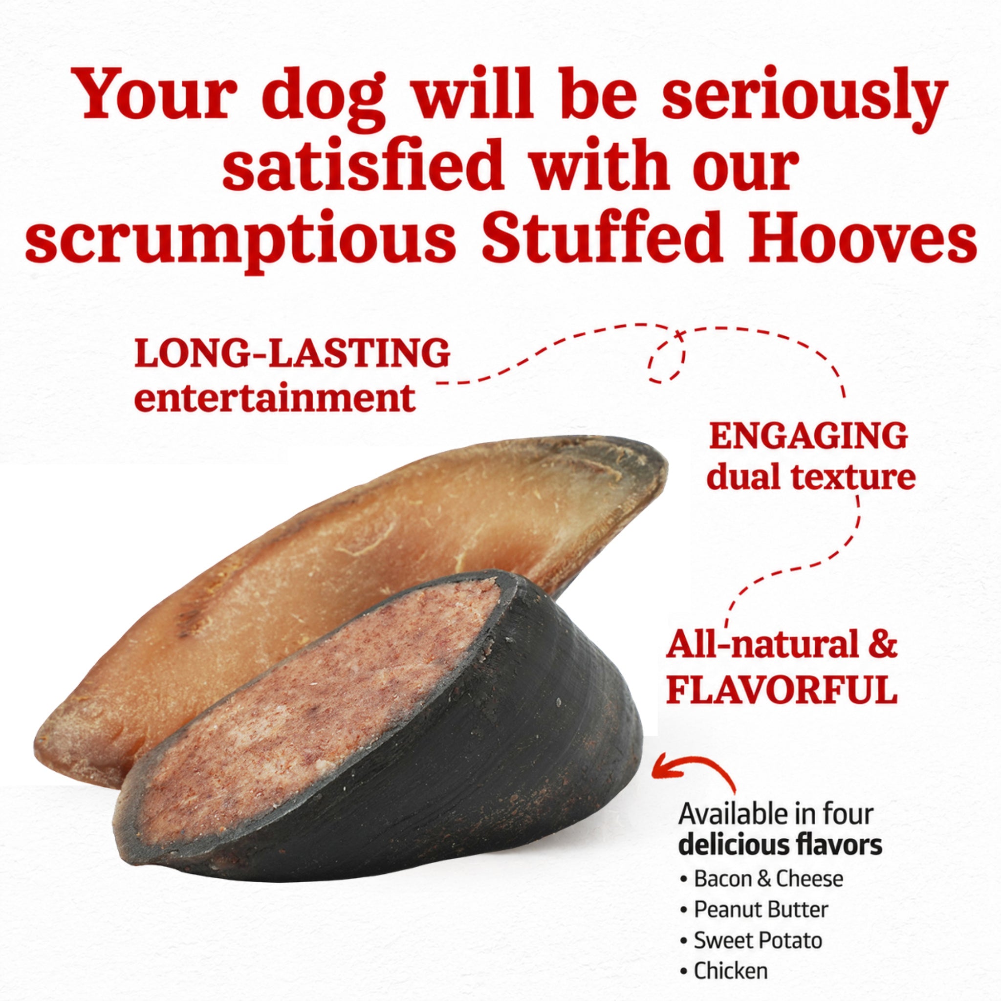 Filled Hooves - 2 Pcs