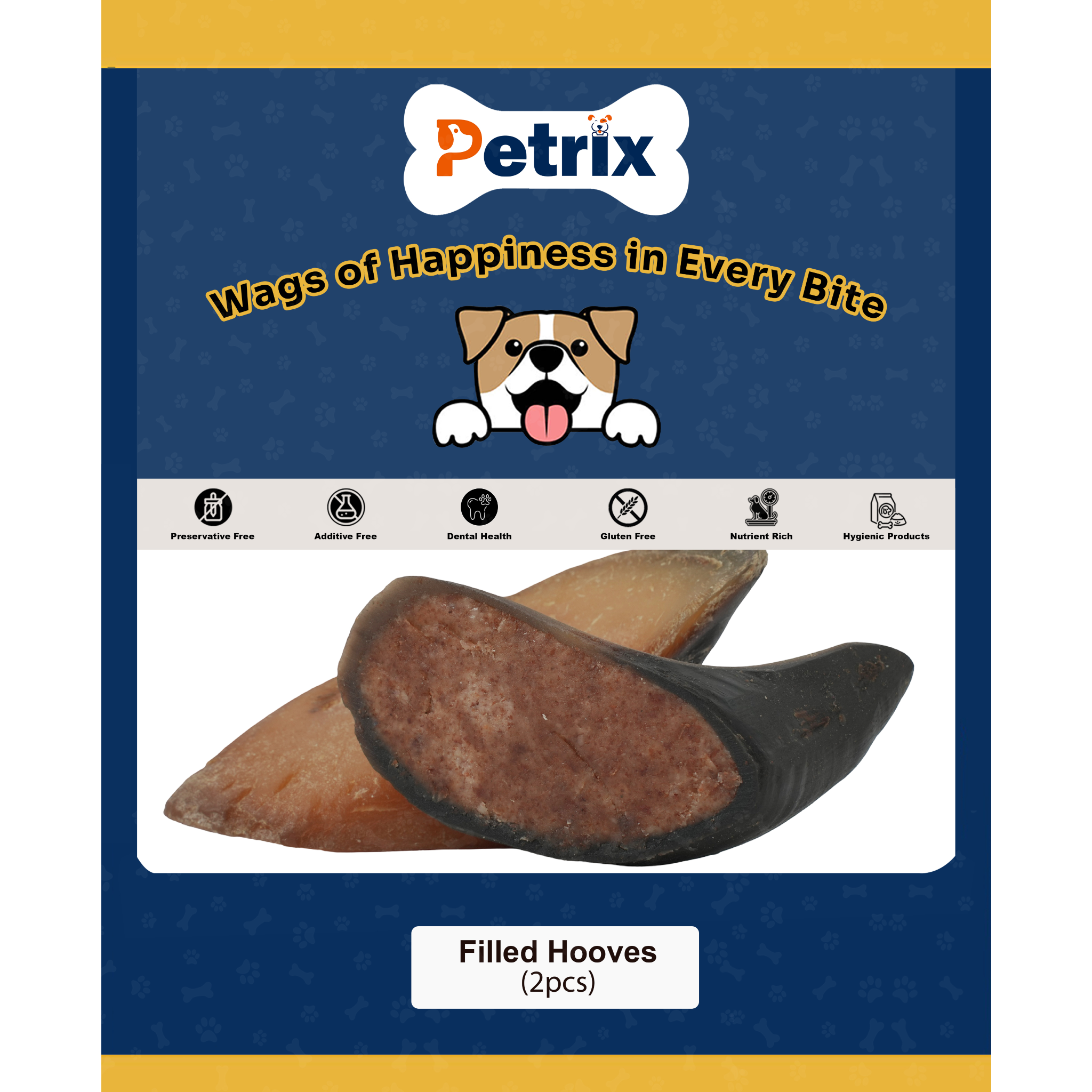 Filled Hooves - 2 Pcs