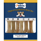 Press Bone Natural 4" - 6 Pcs